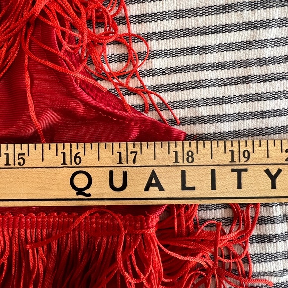 Rubies Red Flapper Speakeasy Roaring 20’s Dress - Picture 3 of 4